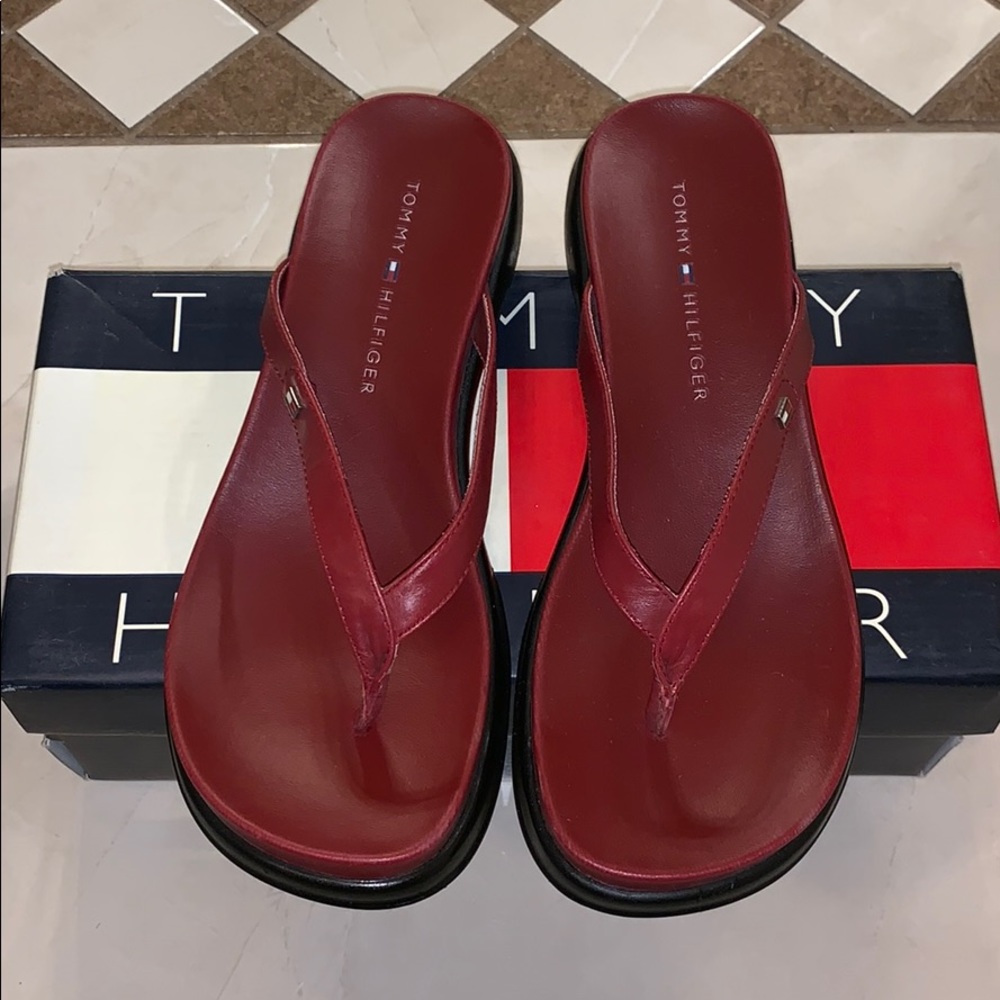 Tommy Hilfiger Red sandals